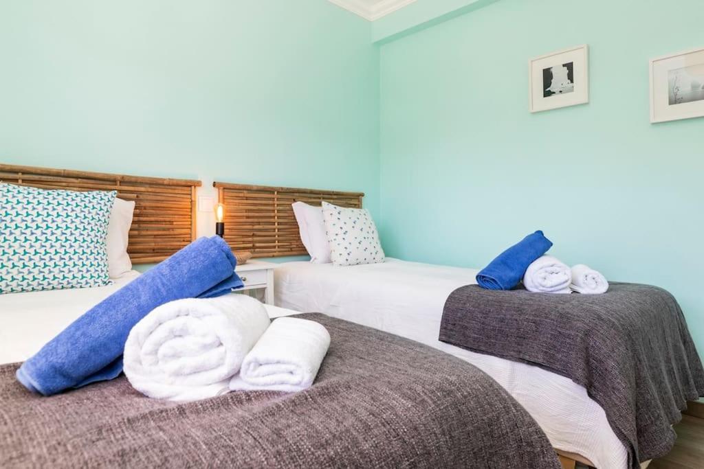 New Beach Flat With Top View - 3 Min To Sea In Luz Exterior foto